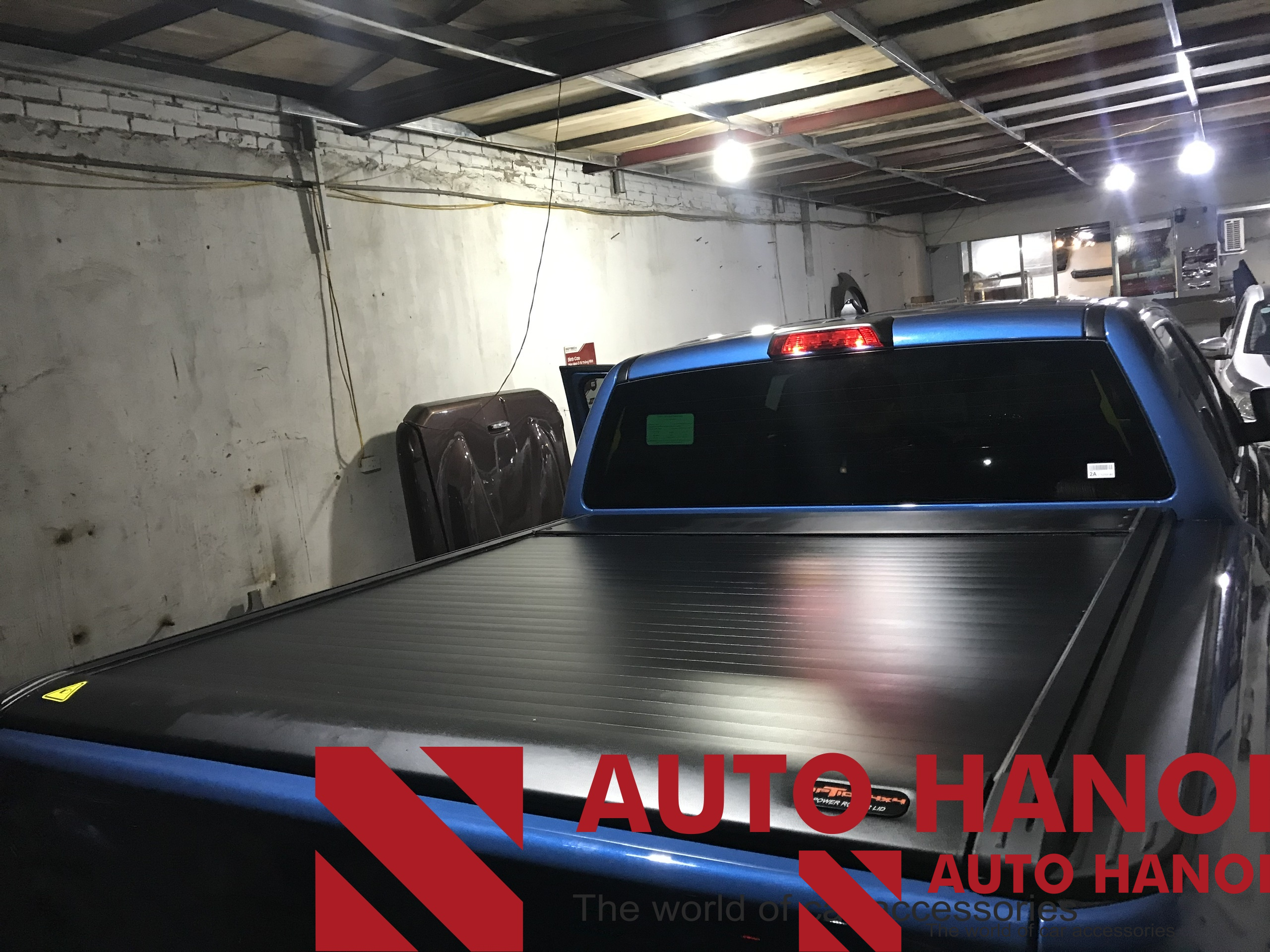 lắp thùng cuộn Raptor