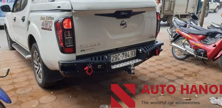 Cản Sau Cantech Mẫu 05 Dành Cho Ford Ranger, Hilux, Nissan Navara , ... Từ 2015 Đến Nay - Ảnh 5