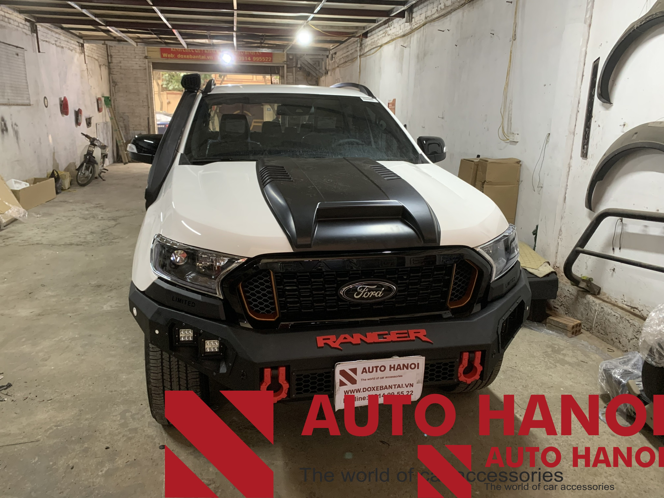 Mẫu cản trước Cantech dành cho Ford Ranger từ 2015 đến nay - Ảnh 3