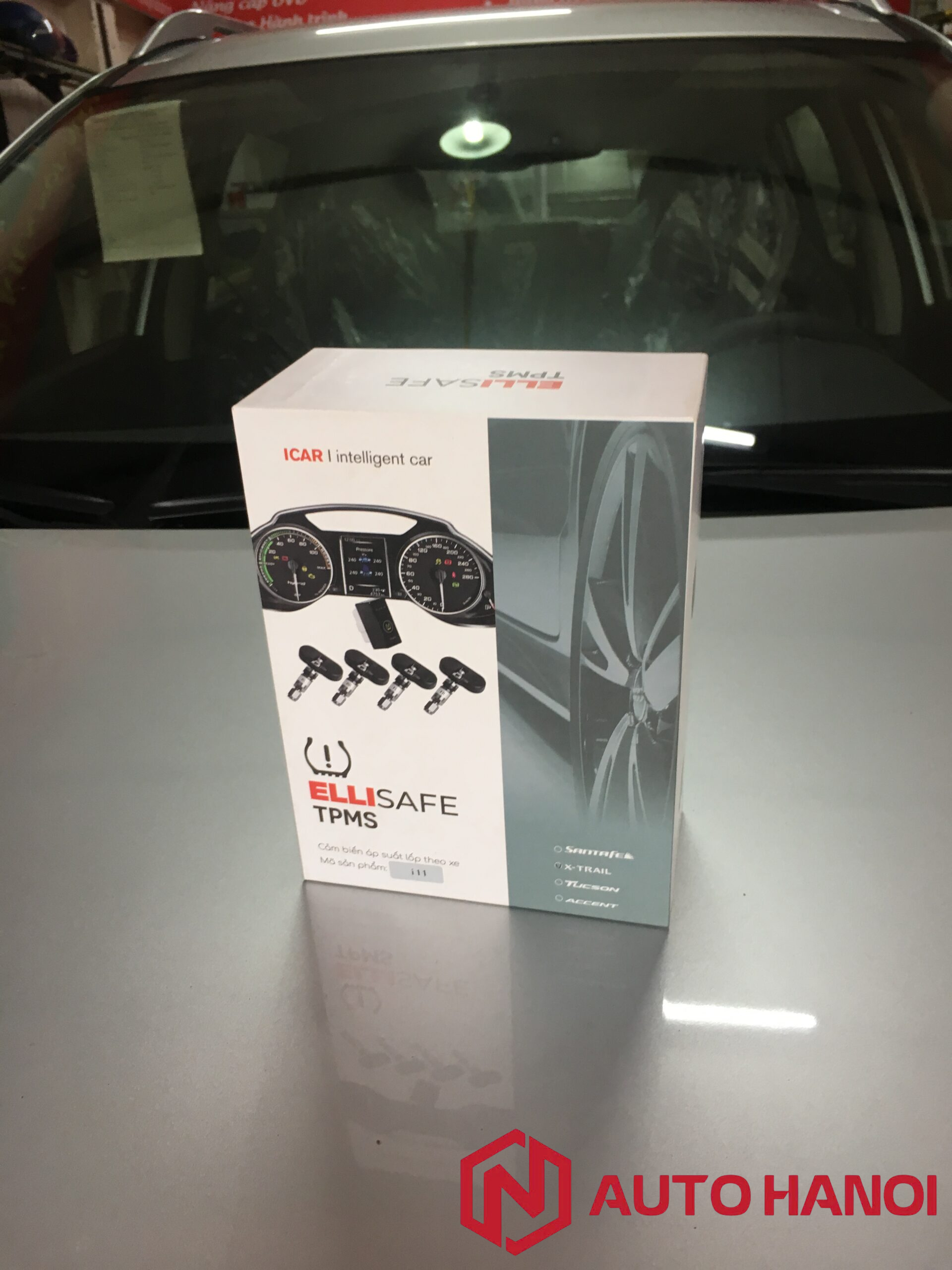 Cảm biến áp suất lốp hiển thì đồng hồ taplo xe Xtrail - Ảnh 3