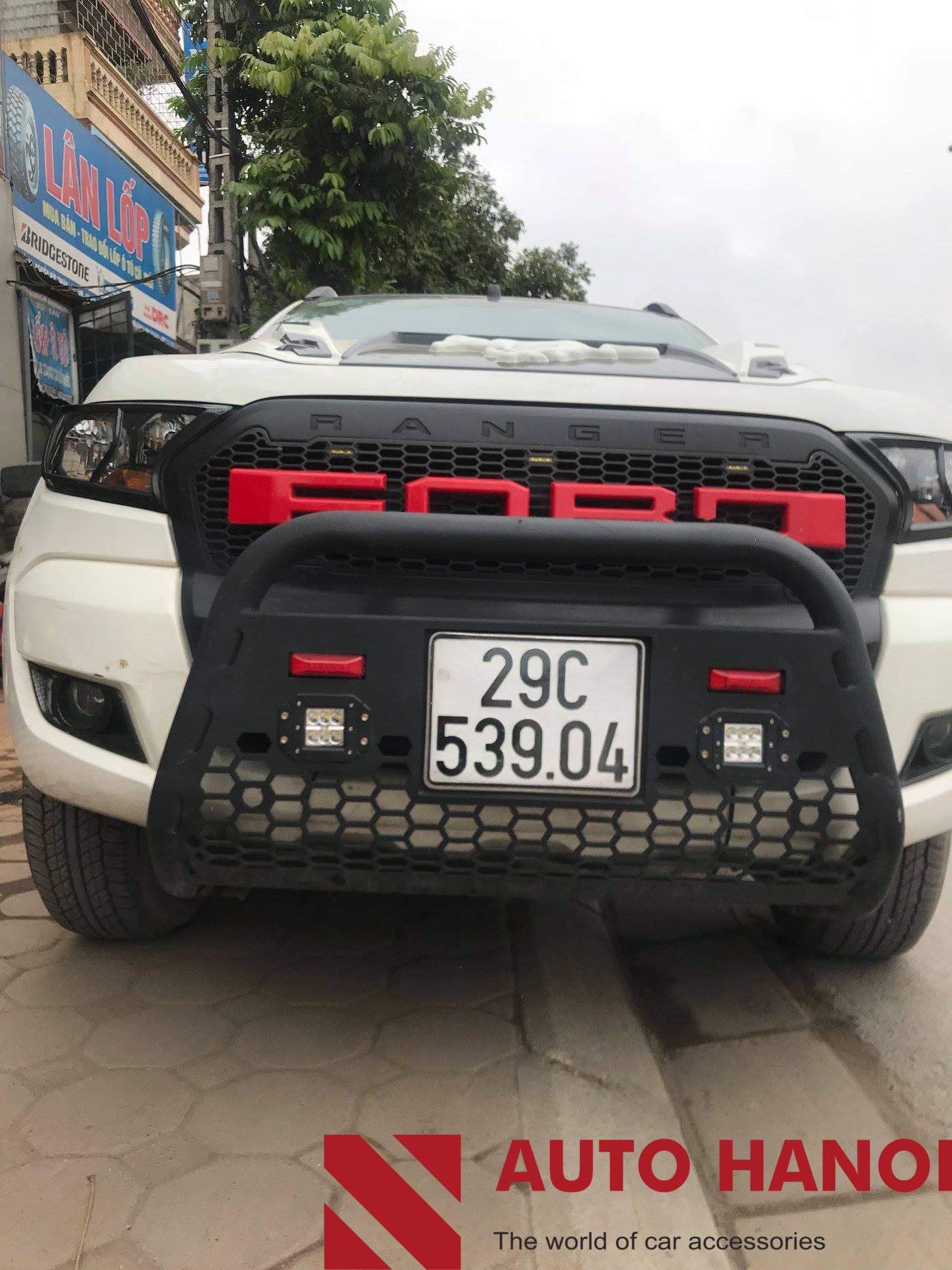 Mẫu Cản Trước Chữ U Dành Cho Đời Xe Ranger 2012 Đến Nay