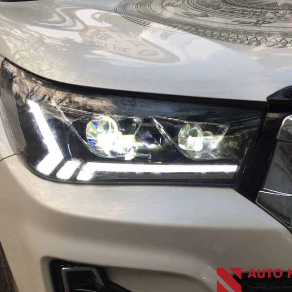 Đèn độ nguyên cụm 4 bi xe Hilux 2015-2020