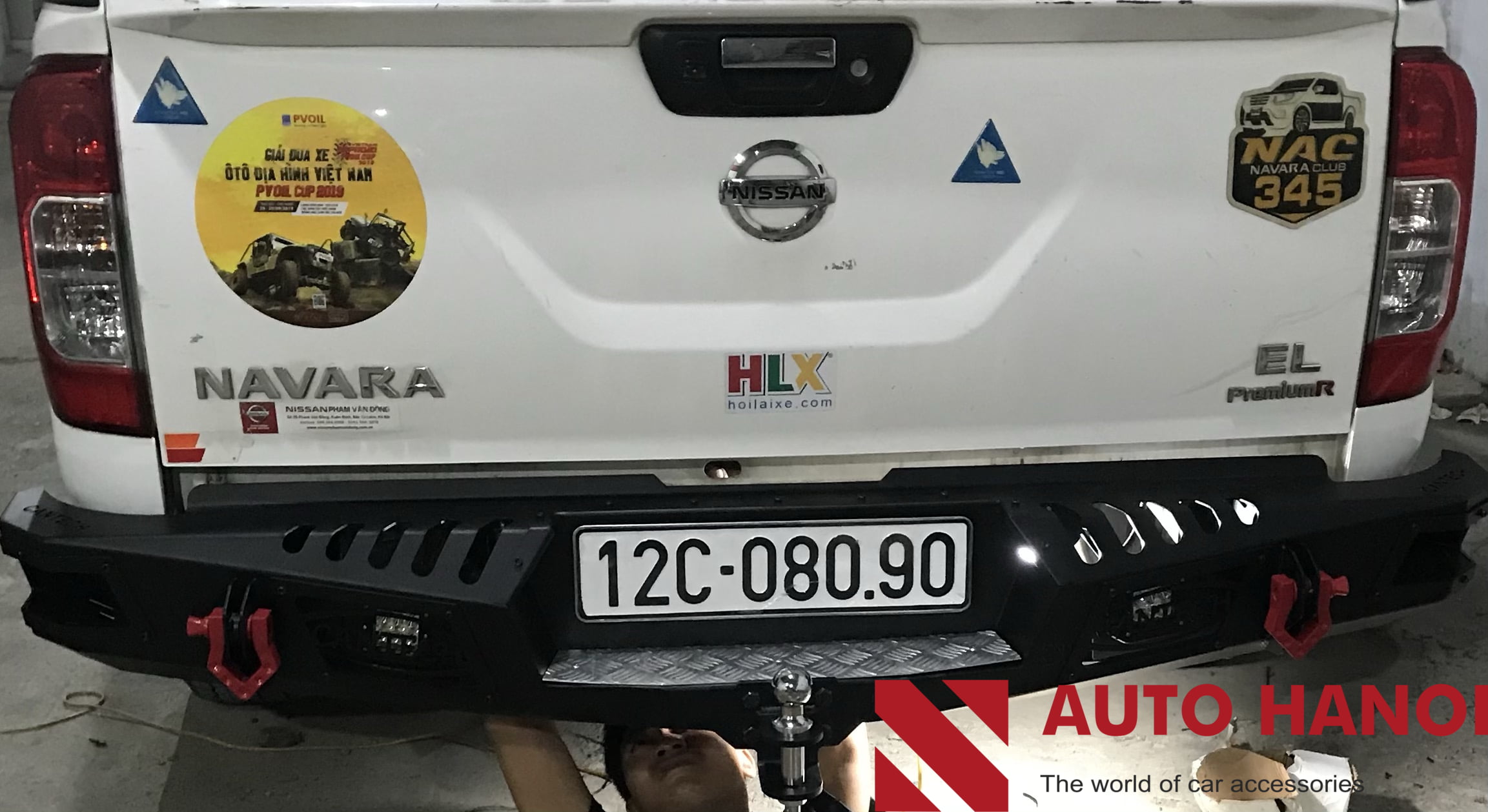 Độ Cản Sau Navara Cantech N05