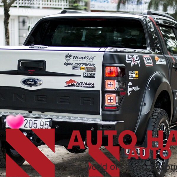 Alternative view of Cản sau Jungle thái lan lắp xe Ford ranger từ 2015 đến nay