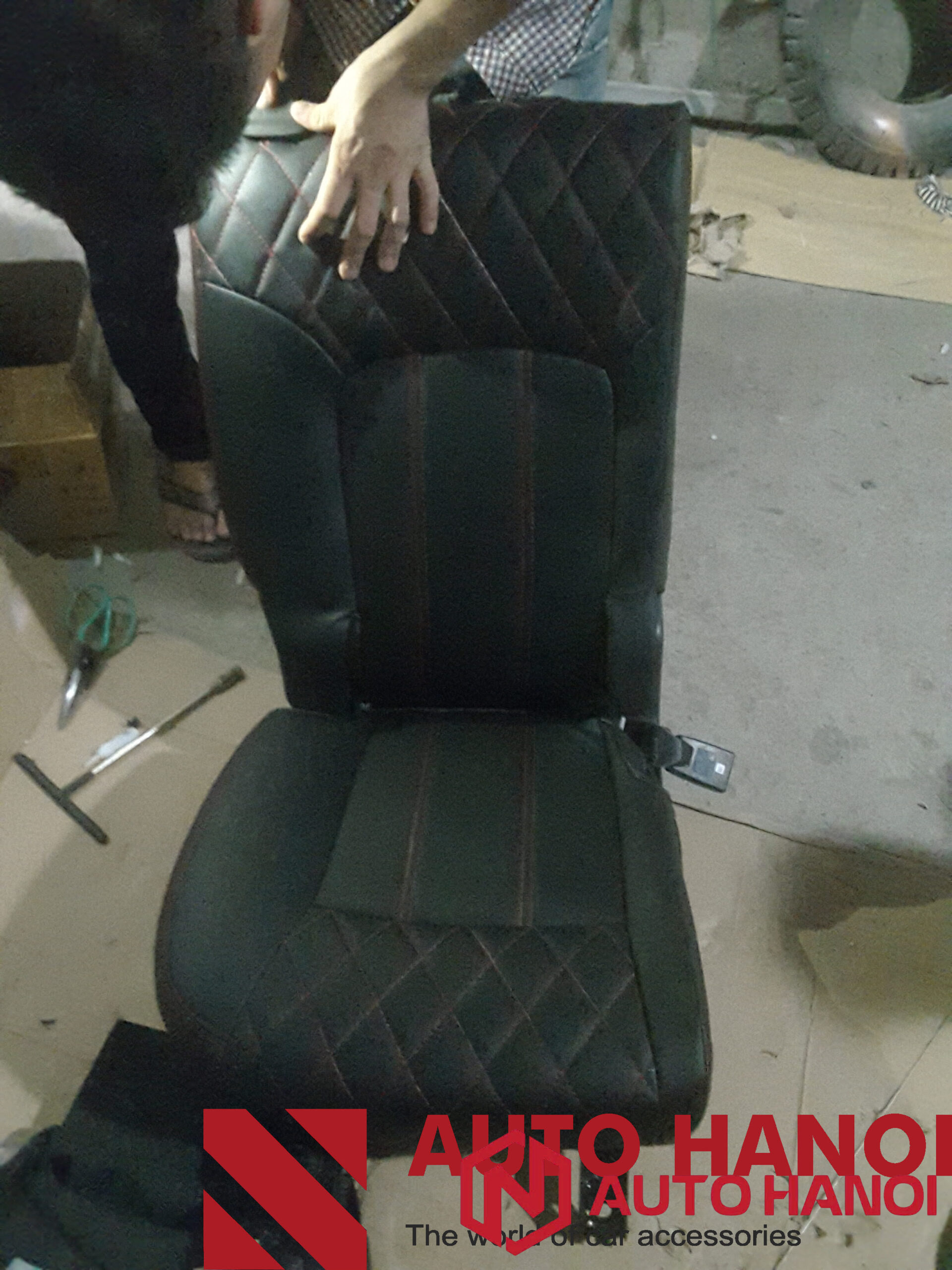 Ghế da dành cho mishubishi outlander - Ảnh 5