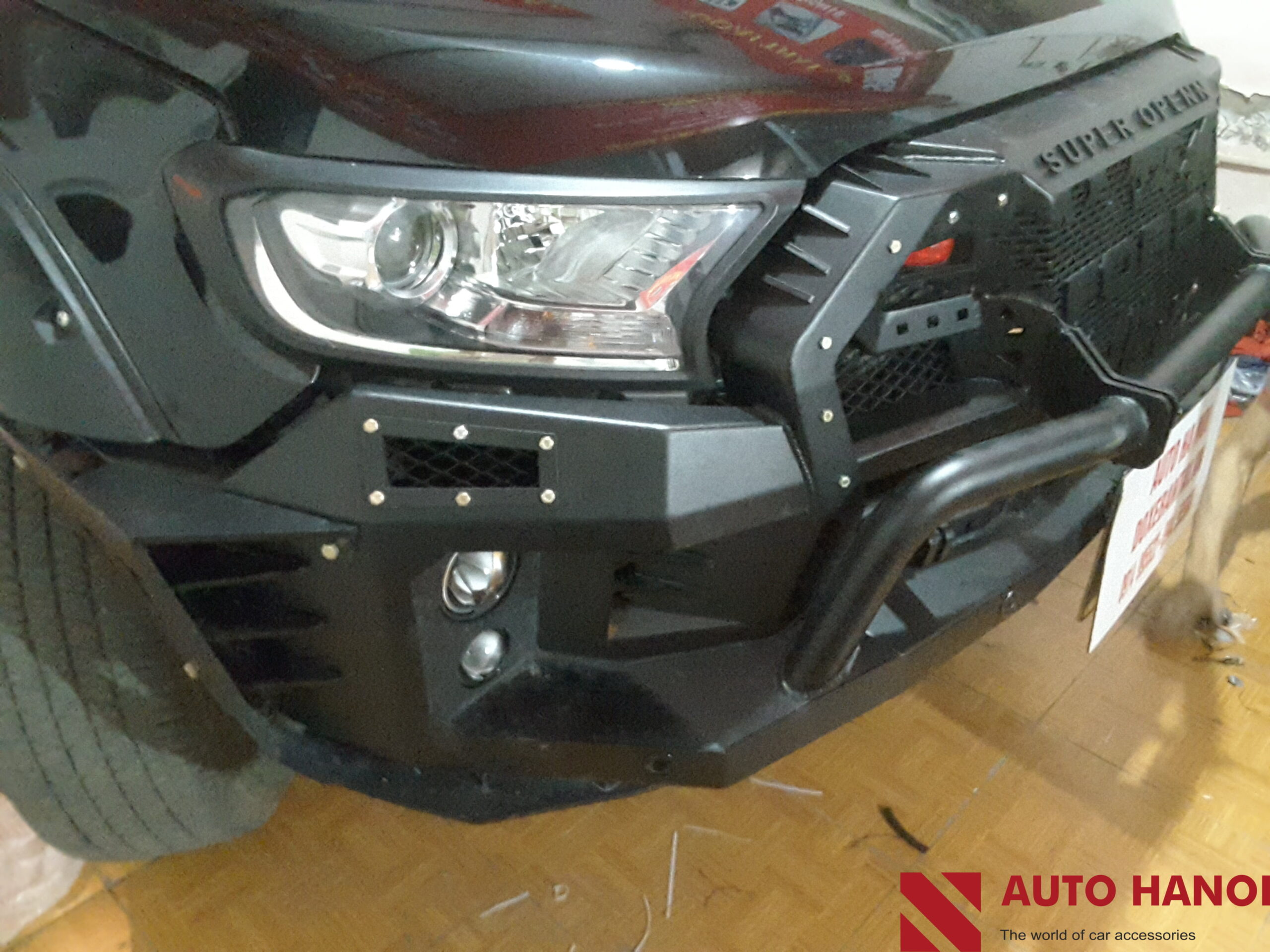 Mẫu Cản Trước Độ Cho Ford Ranger Hãng OPEN N