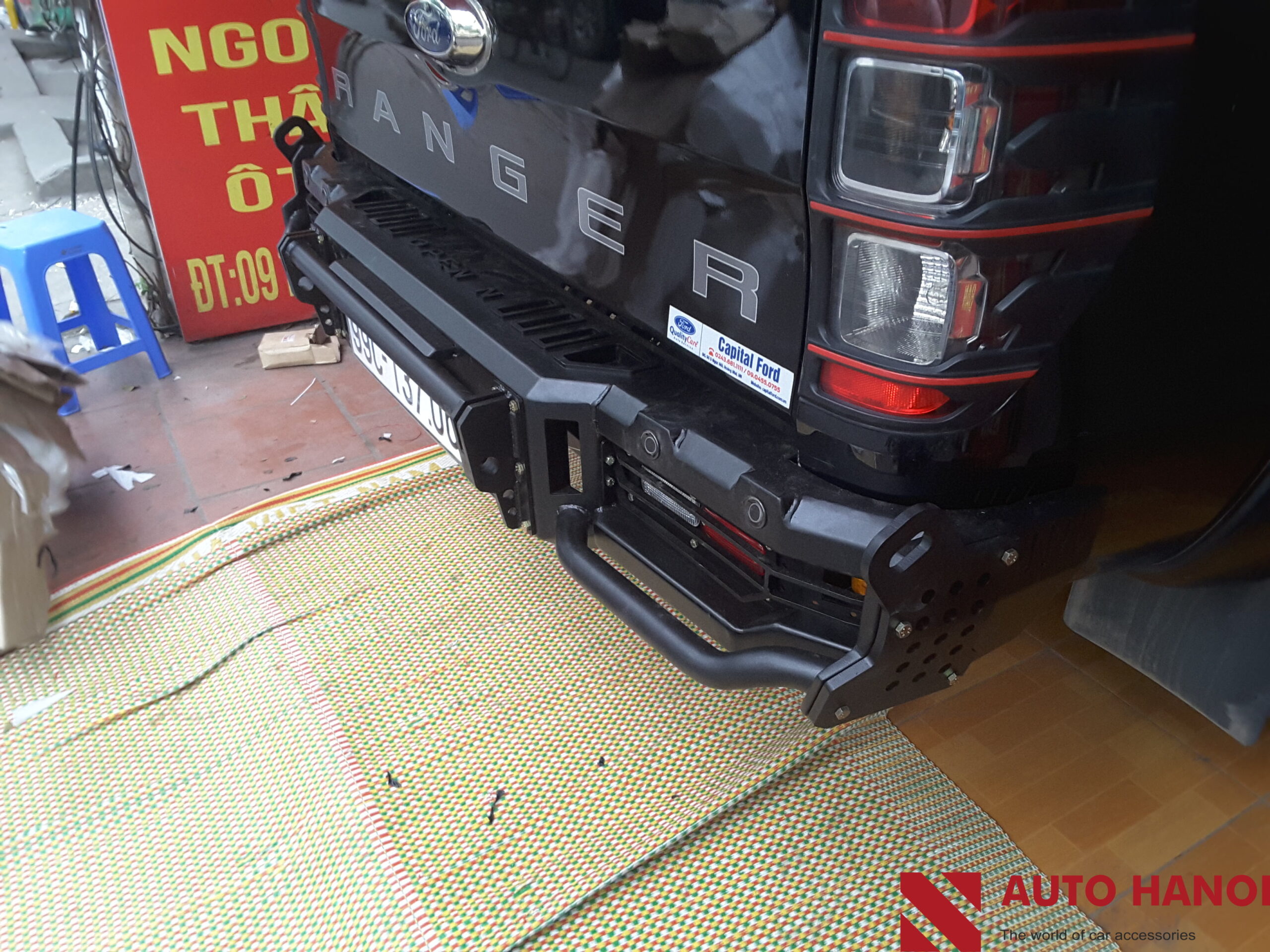 Mẫu cản sau độ dành cho Ford Ranger hãng OPEN N - Ảnh 2