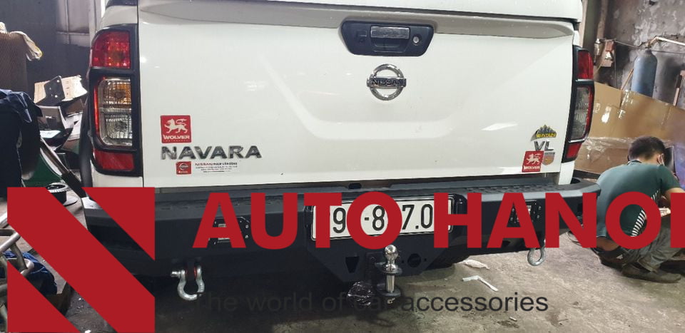 Mẫu cản sau độ dành cho các dòng xe bán tải