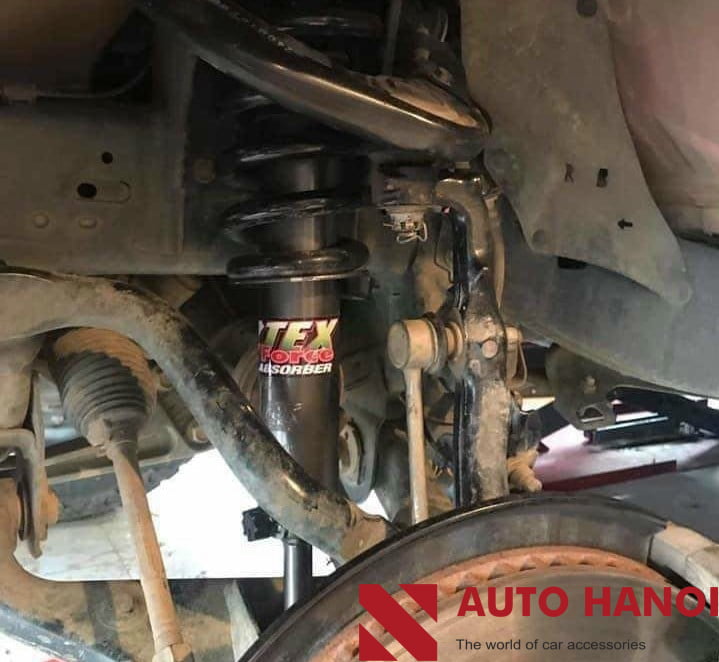 Độ phuộc nhún Aztex 9 nấc Thái Lan cho xe Hilux Rocco - Ảnh 2