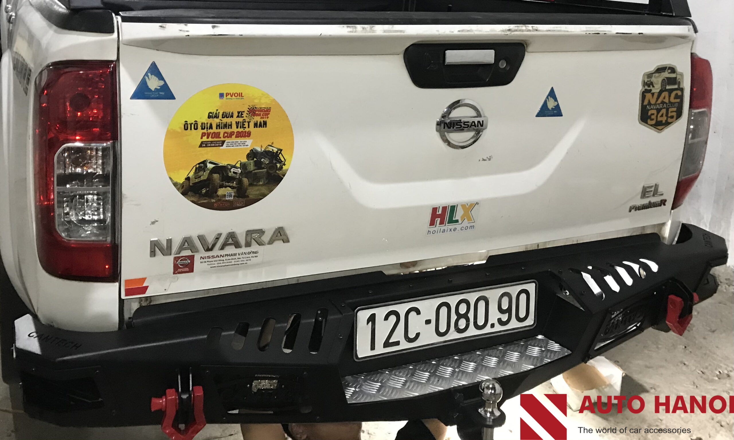 Độ Cản Sau Navara Cantech N05 - Ảnh 2