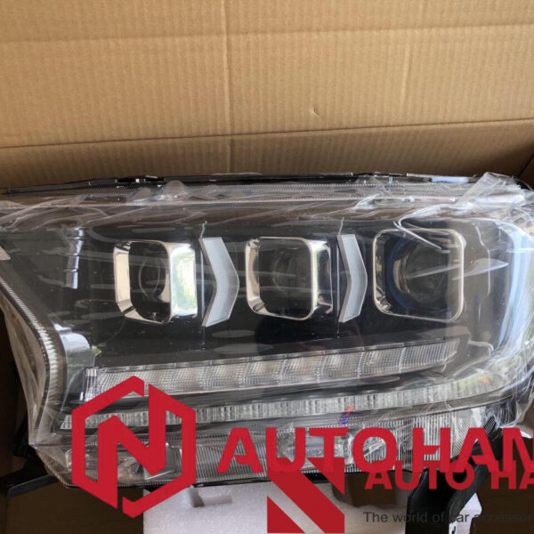 Đèn Bi 6 Bóng Nguyên Bộ Kiểu Bugatti Lắp Xe Ford Everest, Ranger , Raptor