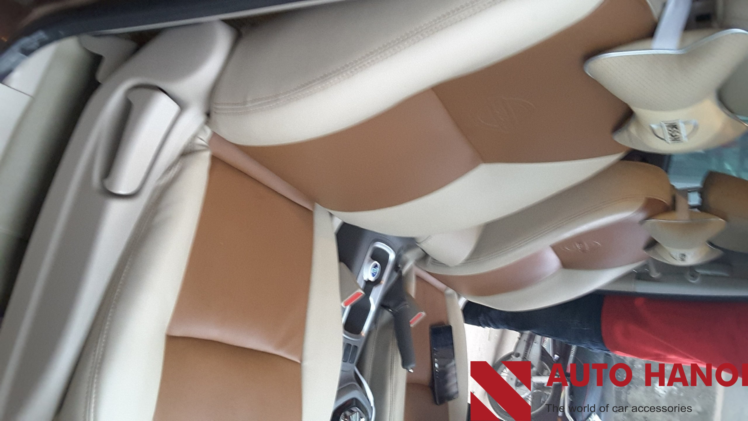 Ghế da công nghiệp loại 1 vân to cho Navara 2015-2021