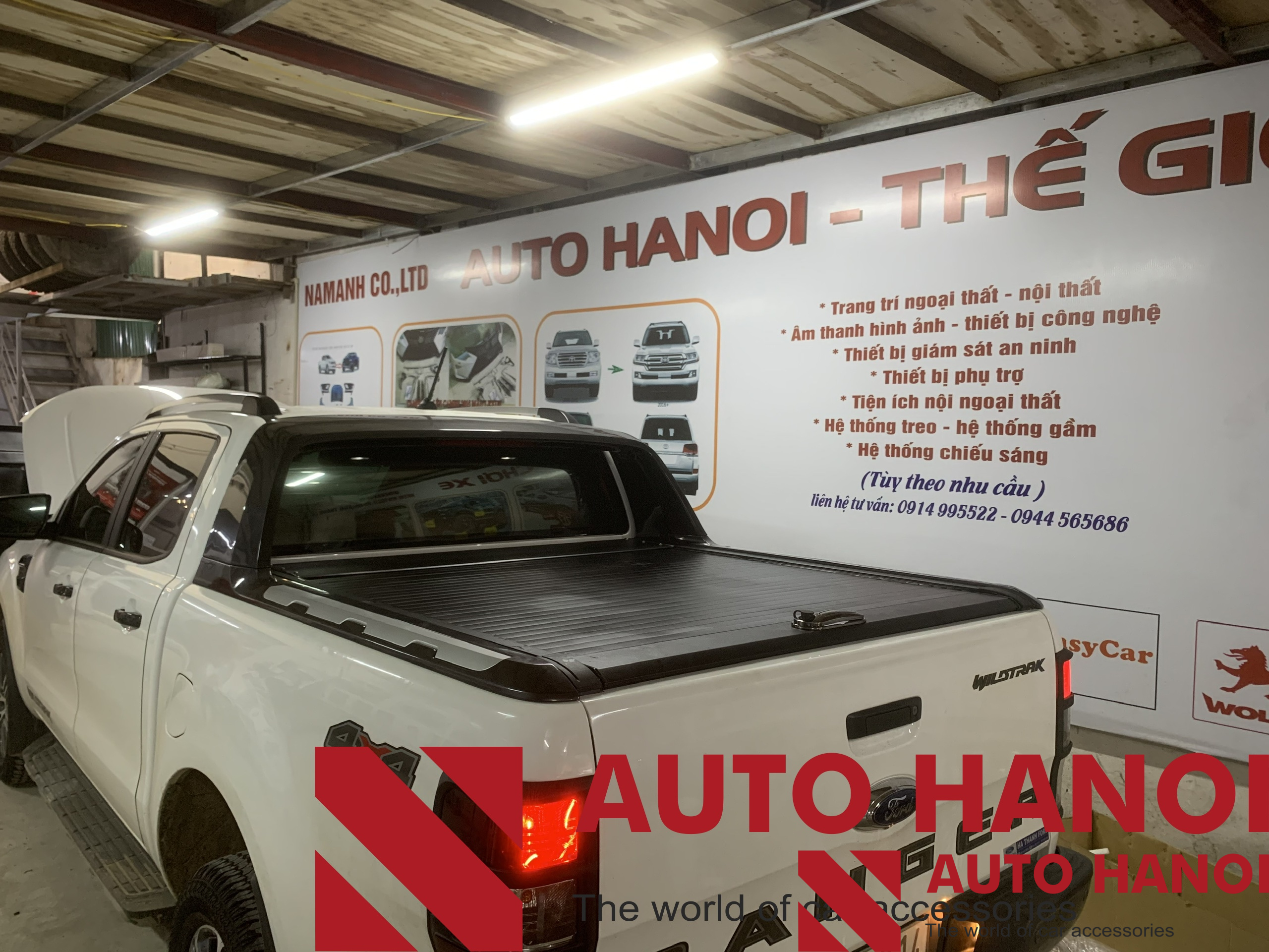 Nắp Thùng Cuộn Cơ xe Ranger Wildtrak 2012-2021