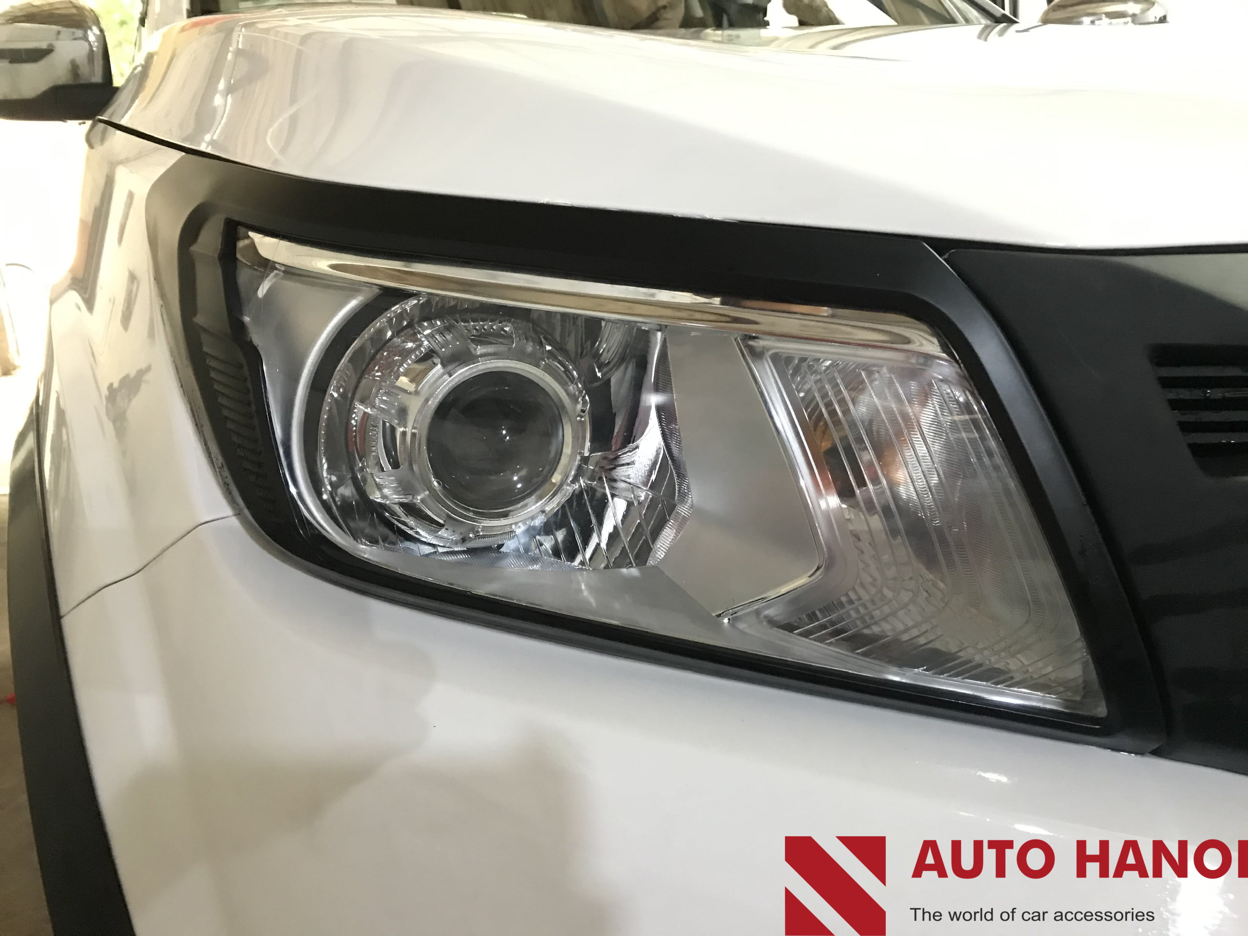 Độ Đèn pha Bi Led Aozoom MTAZ Cho Navara Từ 2015 Đến Nay - Ảnh 4