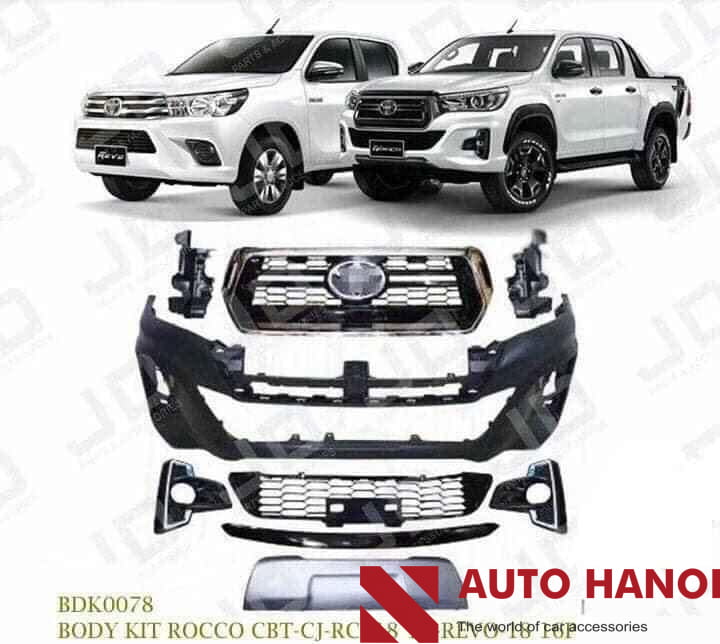 Bộ Bodykit Nâng Đời 2015 Sang 2019 Xe Hilux - Ảnh 4
