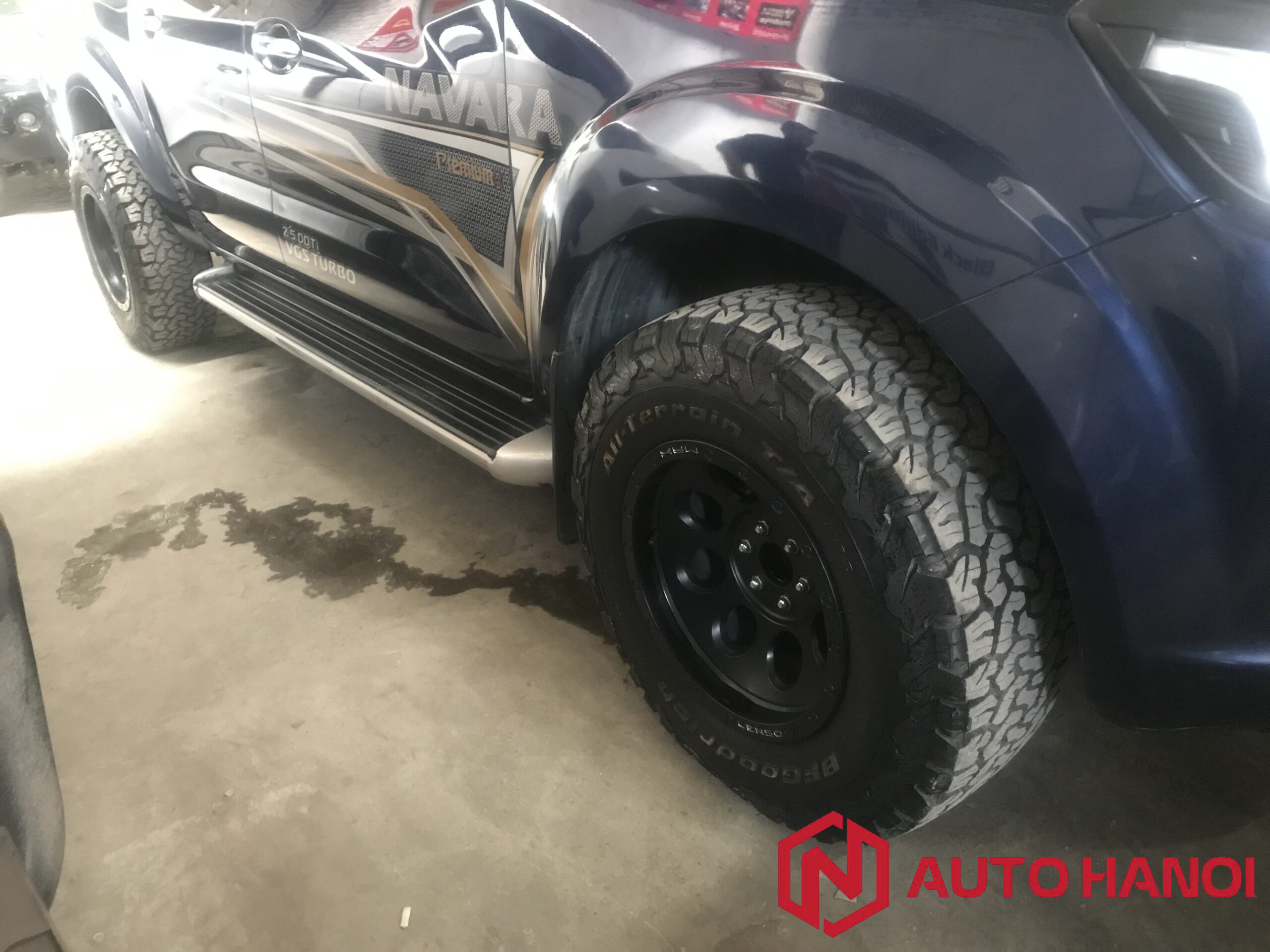 Độ Mâm Lenso 16inch, Lốp Xe Navara BFGood Rich 255/70/16 - Ảnh 3