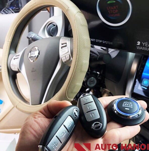 Độ start stop smarkey cho Nissan Navara hãng Kpro