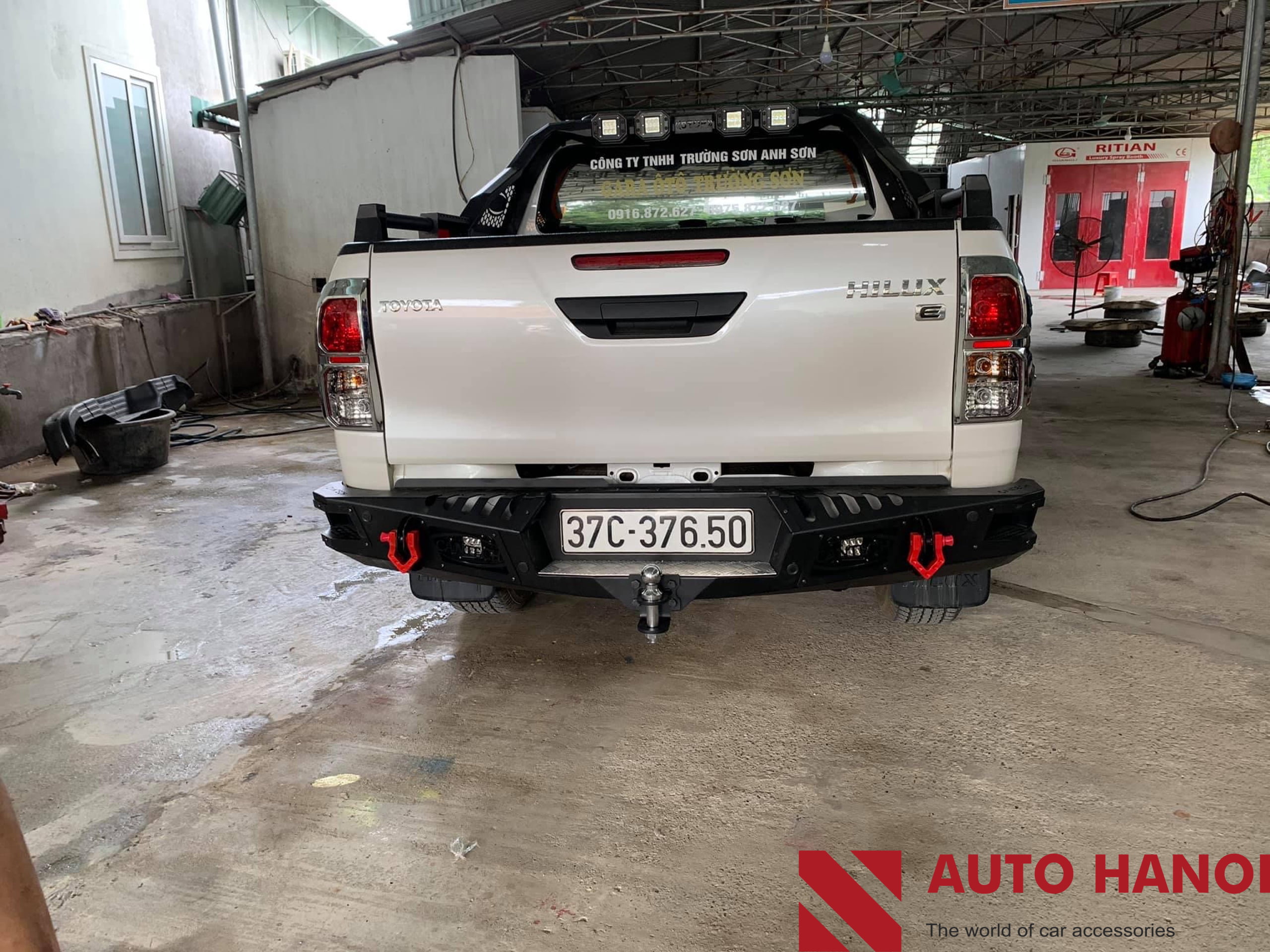 Cản Sau Cantech Mẫu 05 Dành Cho Ford Ranger, Hilux, Nissan Navara , ... Từ 2015 Đến Nay - Ảnh 3