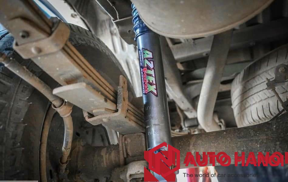 Độ phuộc nhún Aztex Thái Lan cho xe Hilux Rocco