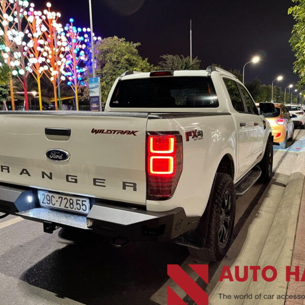 Mẫu Cản Sau Cantech Vuông Đặc Cho Các Xe Bán Tải Từ 2015 Đến Nay