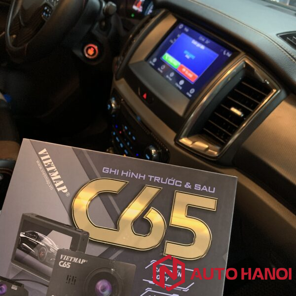 Alternative view of Camera hành trình ghi hình trước sau Vietmap C65 lắp xe Ranger Raptor XLS