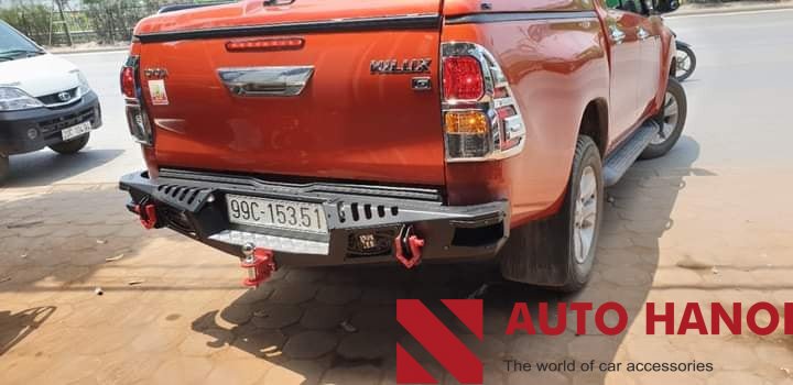 Cản Sau Cantech Mẫu 05 Dành Cho Ford Ranger, Hilux, Nissan Navara , ... Từ 2015 Đến Nay
