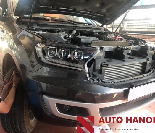 Đèn pha dành cho Ford Everest 6 cos siêu sáng mẫu Bugati