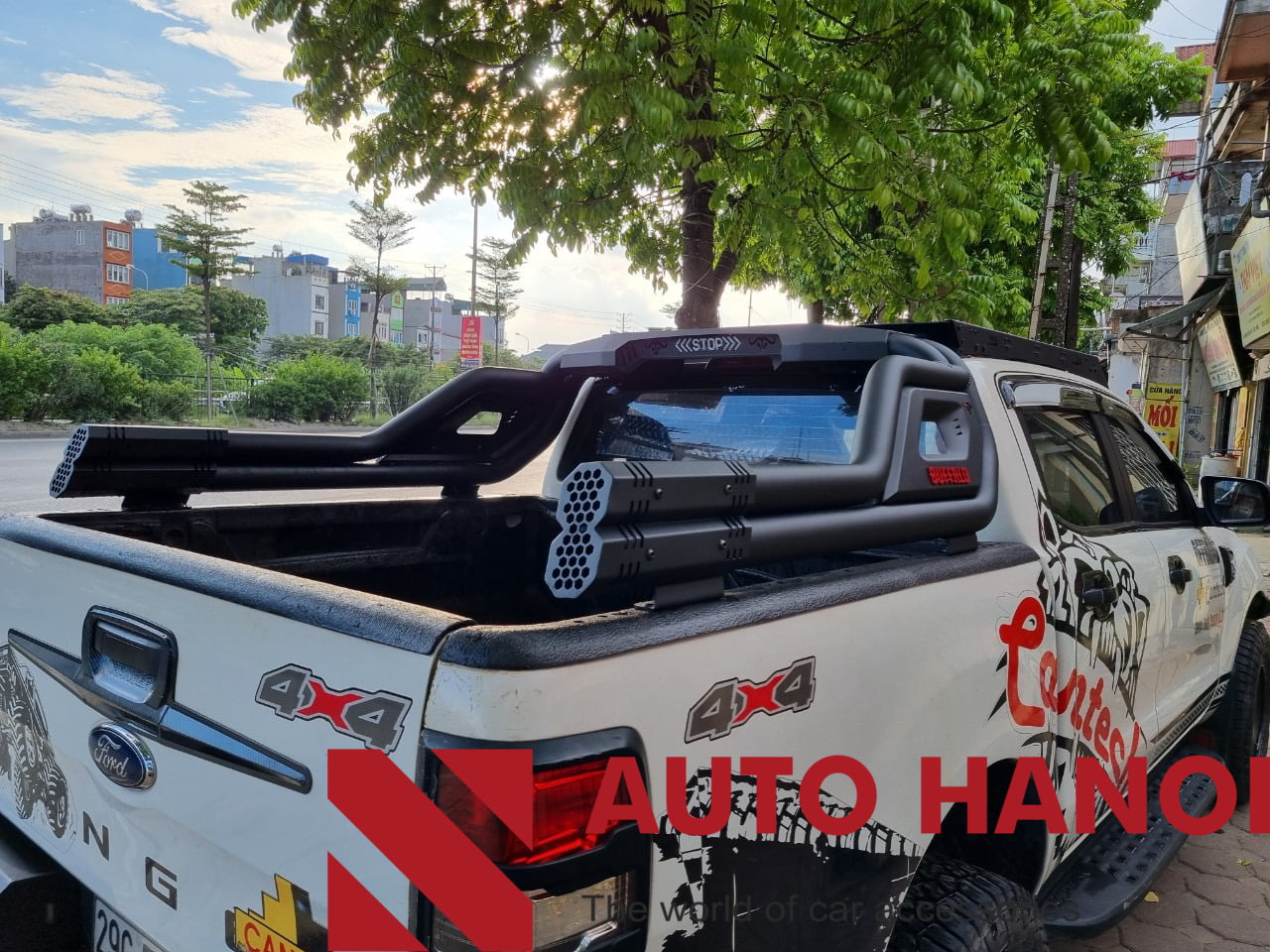 Thanh Thể Thao Ống Tròn Kép Cho Ranger , Raptor Hiệu Bufalo - Ảnh 2