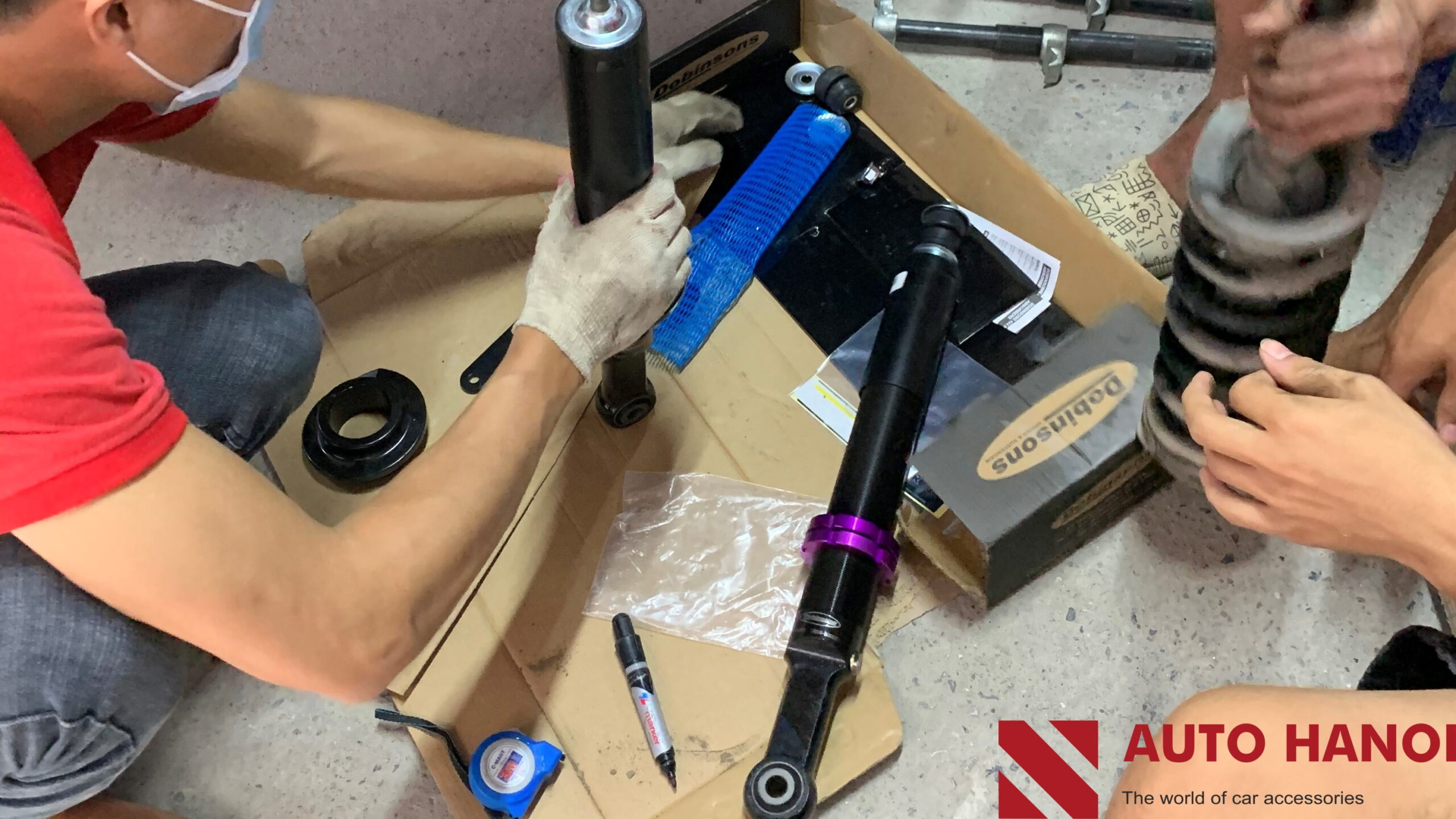 Độ phuộc nhún hãng Dobinson IMS cho BT50 - Ảnh 4