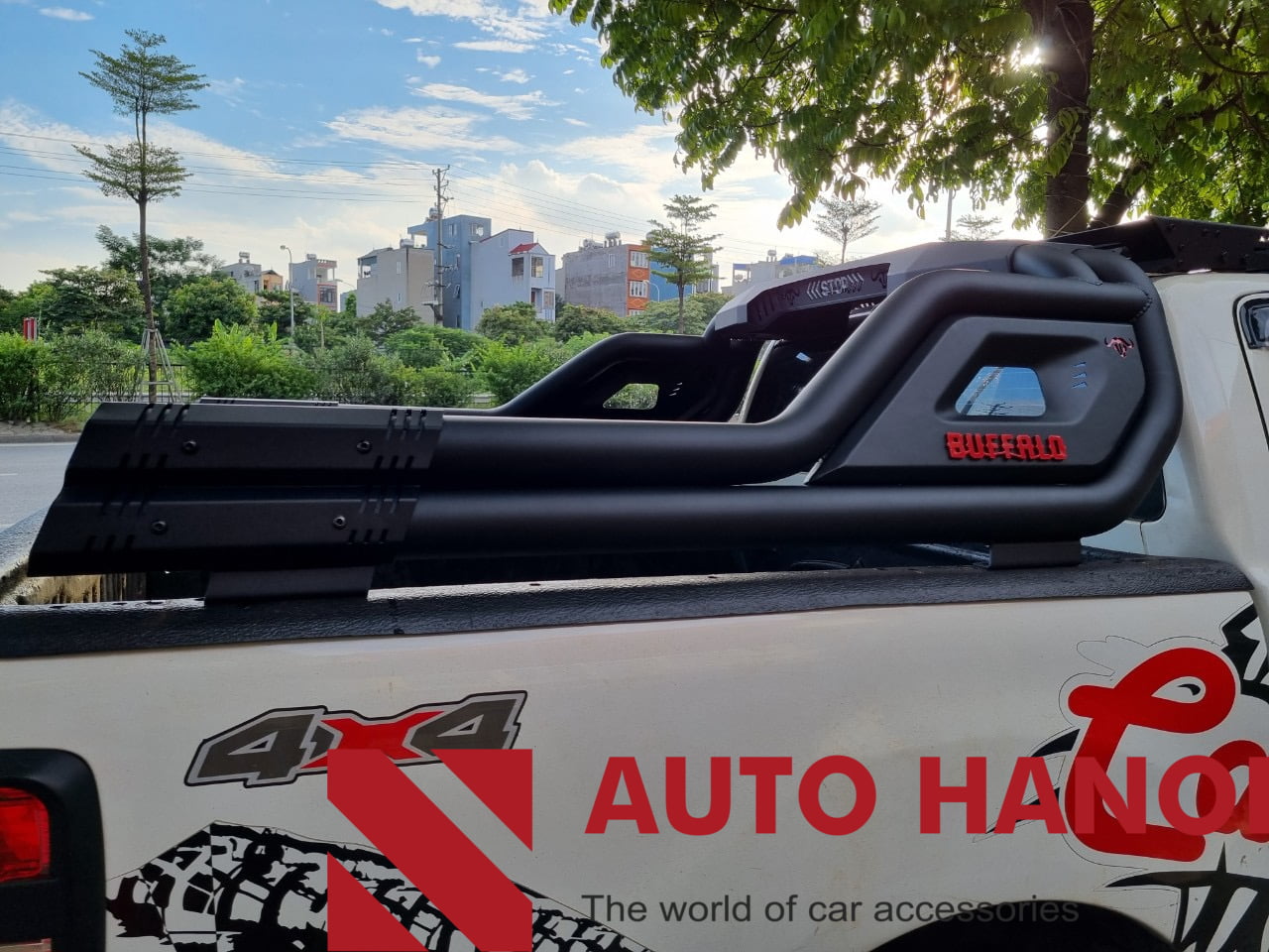 Thanh Thể Thao Ống Tròn Kép Cho Ranger , Raptor Hiệu Bufalo - Ảnh 3