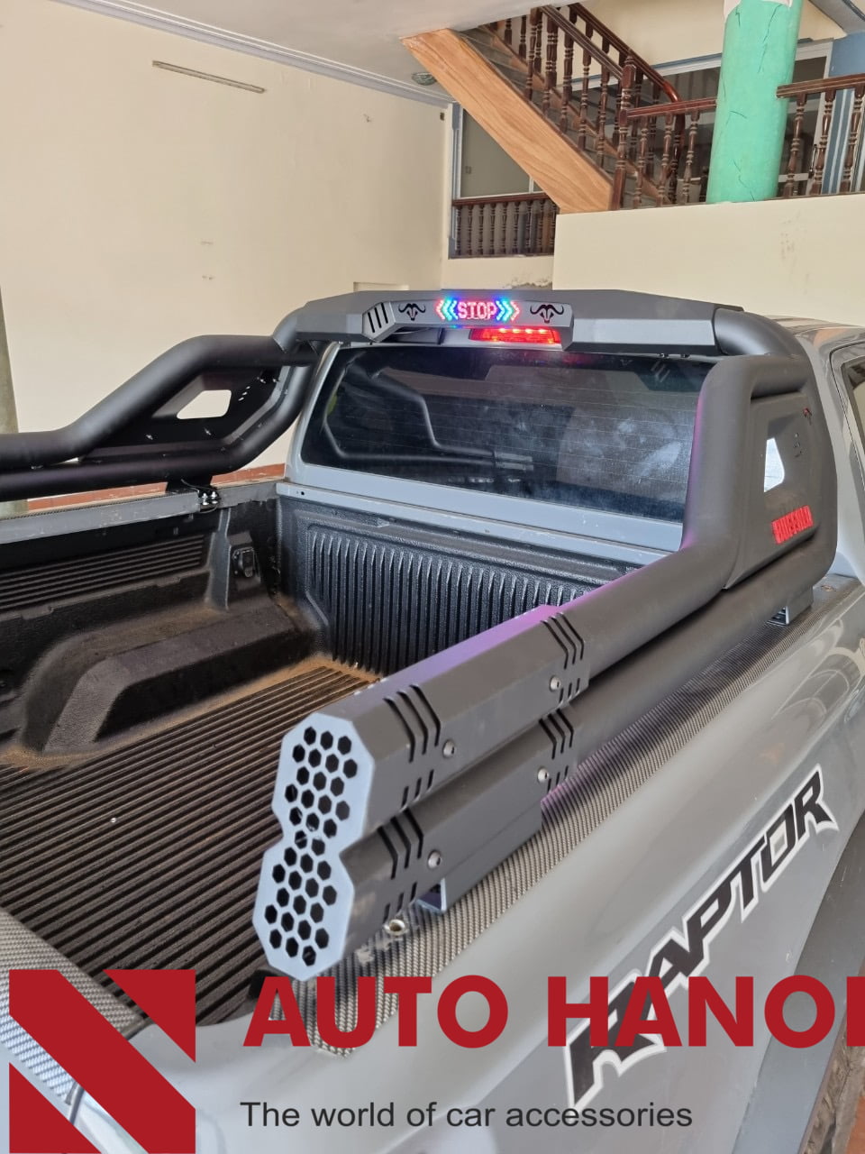 Thanh Thể Thao Ống Tròn Kép Cho Ranger , Raptor Hiệu Bufalo - Ảnh 4