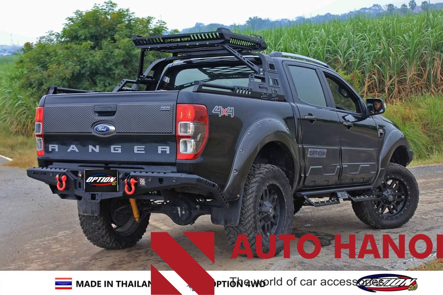 Thanh Thể Thao, Giá Hàng Lắp Xe Ford Ranger Hãng Option Thái Lan