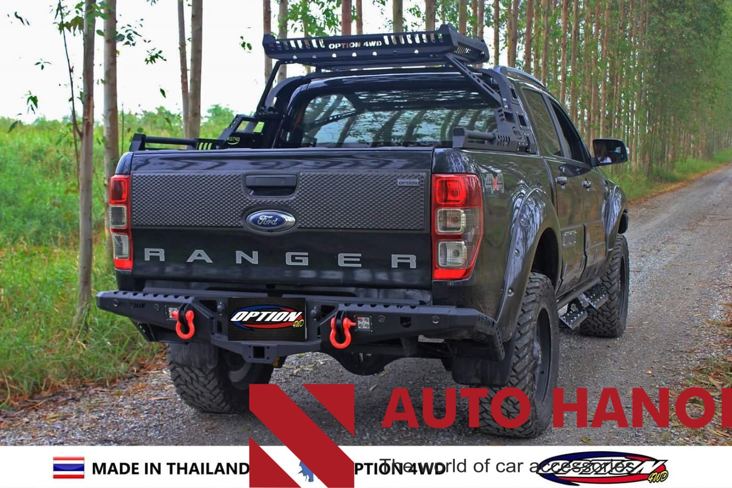 Thanh Thể Thao, Giá Hàng Lắp Xe Ford Ranger Hãng Option Thái Lan - Ảnh 2