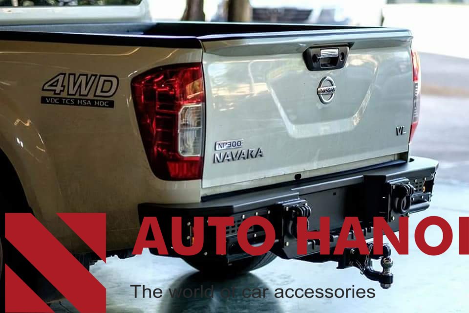 Mẫu cản sau độ cho Nissan Navara hãng OPEN N Thái Lan