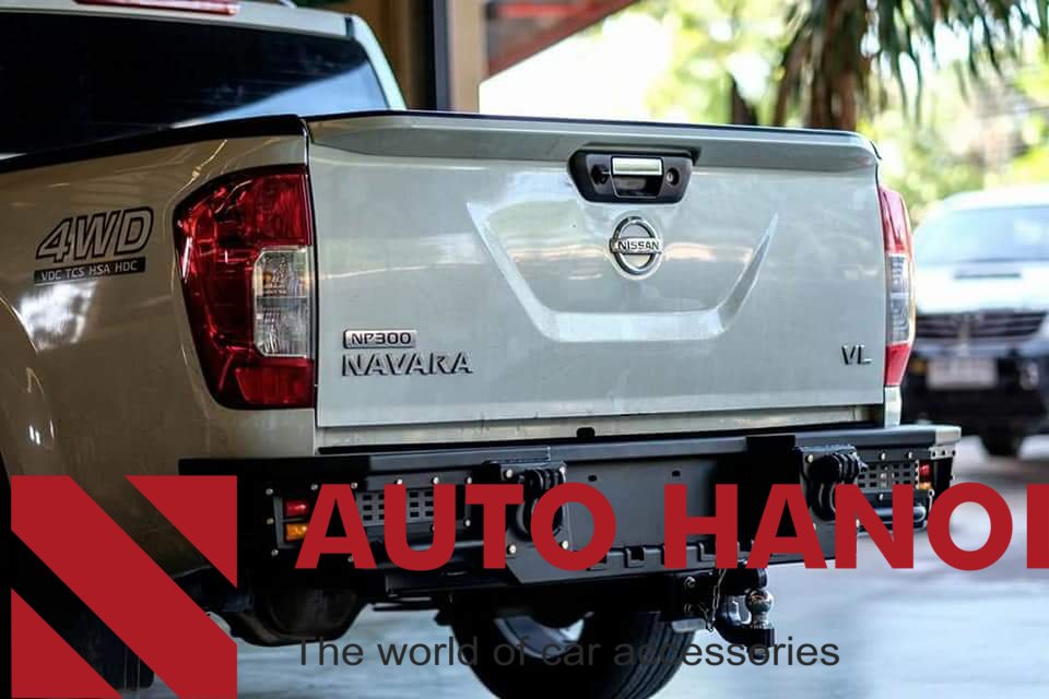 Mẫu cản sau độ cho Nissan Navara hãng OPEN N Thái Lan - Ảnh 2