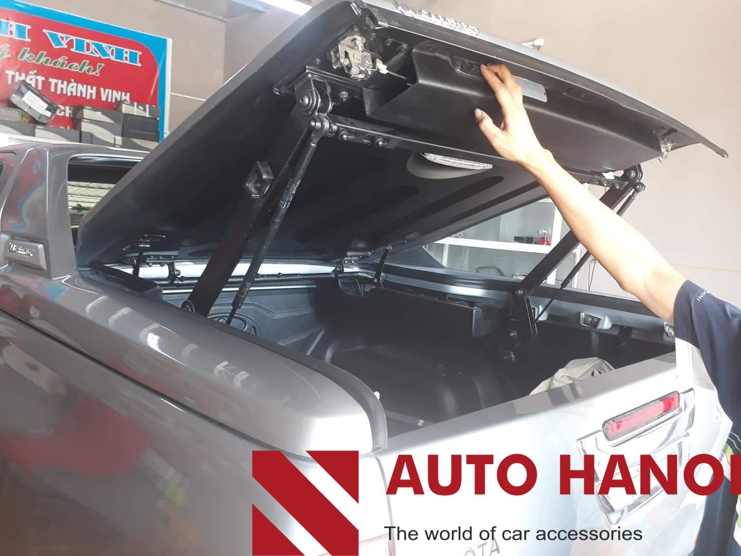 Nắp Thùng Thấp Mở 90 Độ Hàng Thái Lan Hãng Caryboy CB796 - Ảnh 3