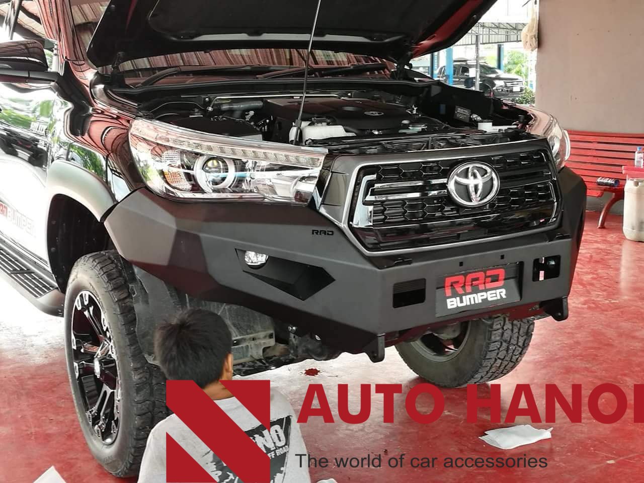Cản Sắt Hilux Phía Trước Thái Lan