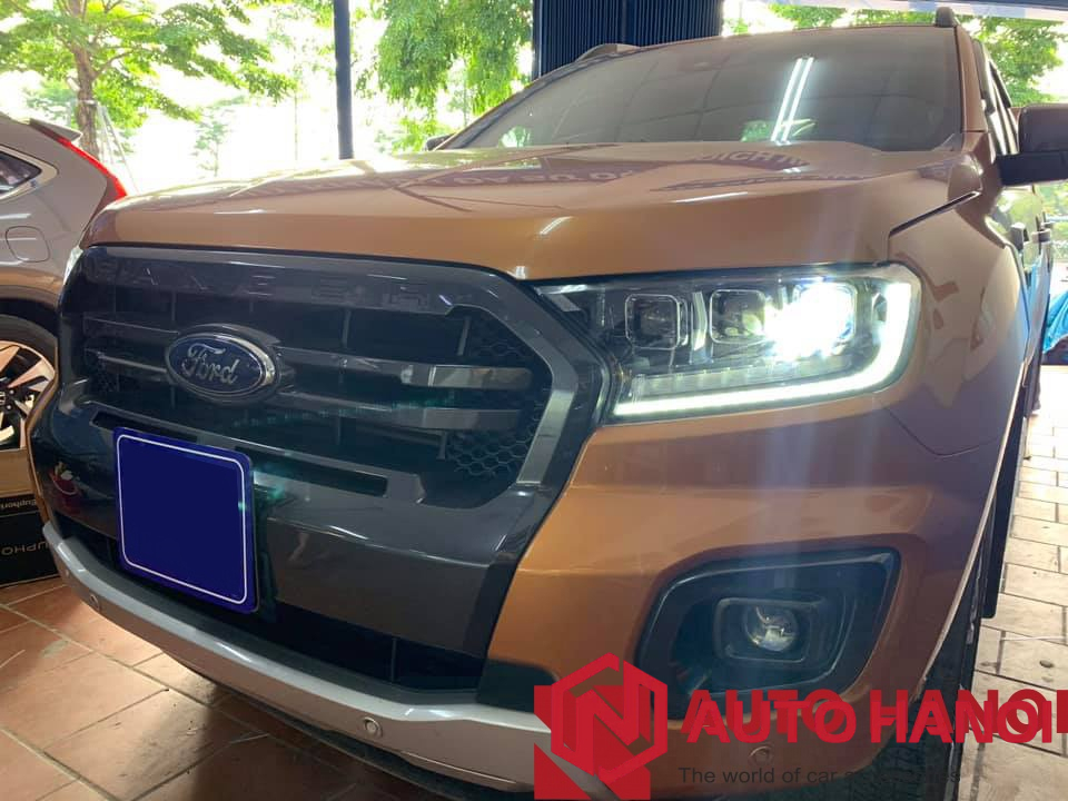 Đèn Bi 6 Bóng Nguyên Bộ Kiểu Bugatti Lắp Xe Ford Everest, Ranger , Raptor - Ảnh 4
