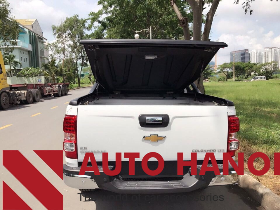 Nắp thùng thấp Chevrolet Colorado Thái Lan mở 45 độ CB795 Carryboy năm 2015 + - Ảnh 3