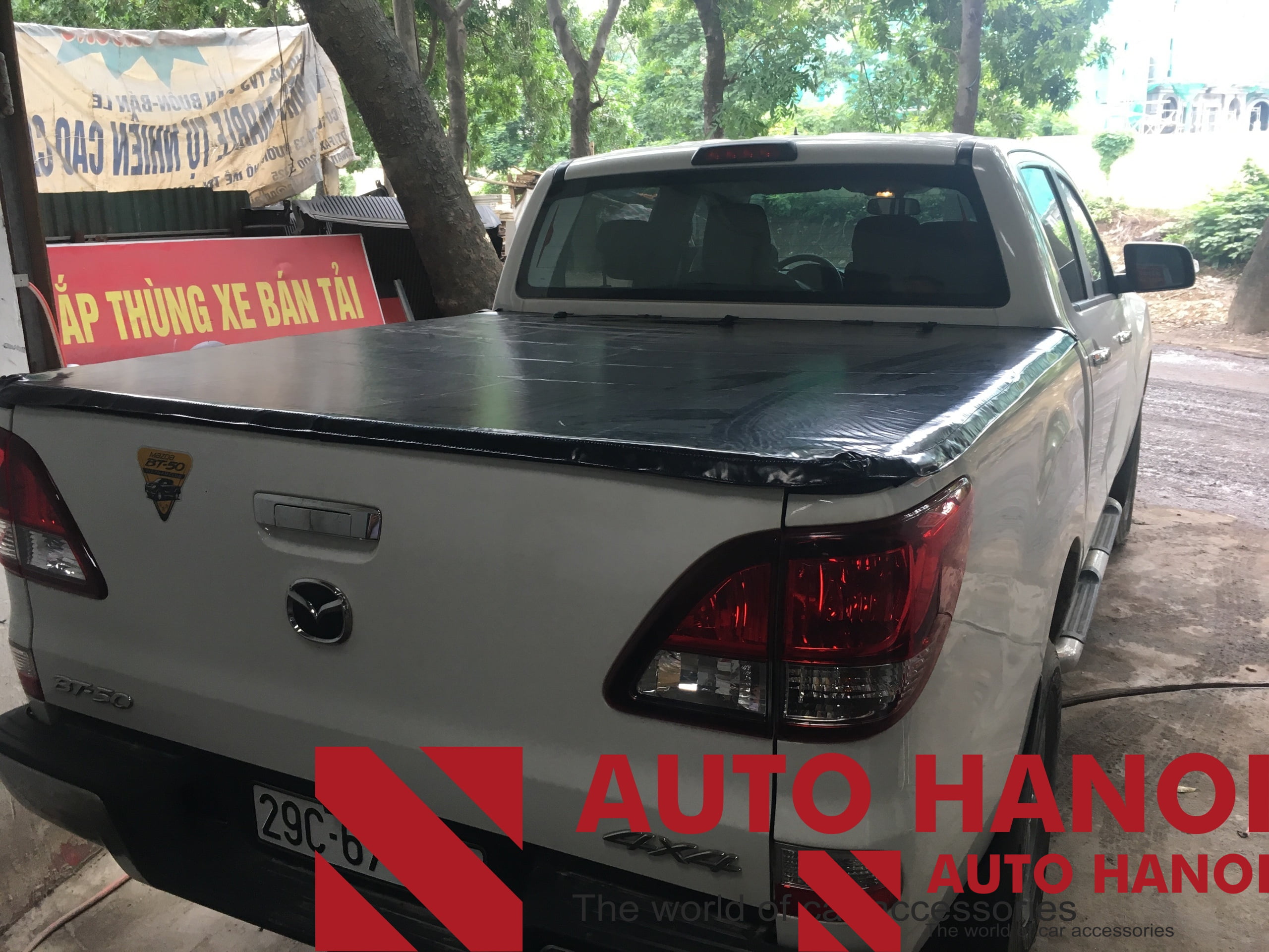 Nắp thùng bạt cuộn Mazda BT50 2015-2023