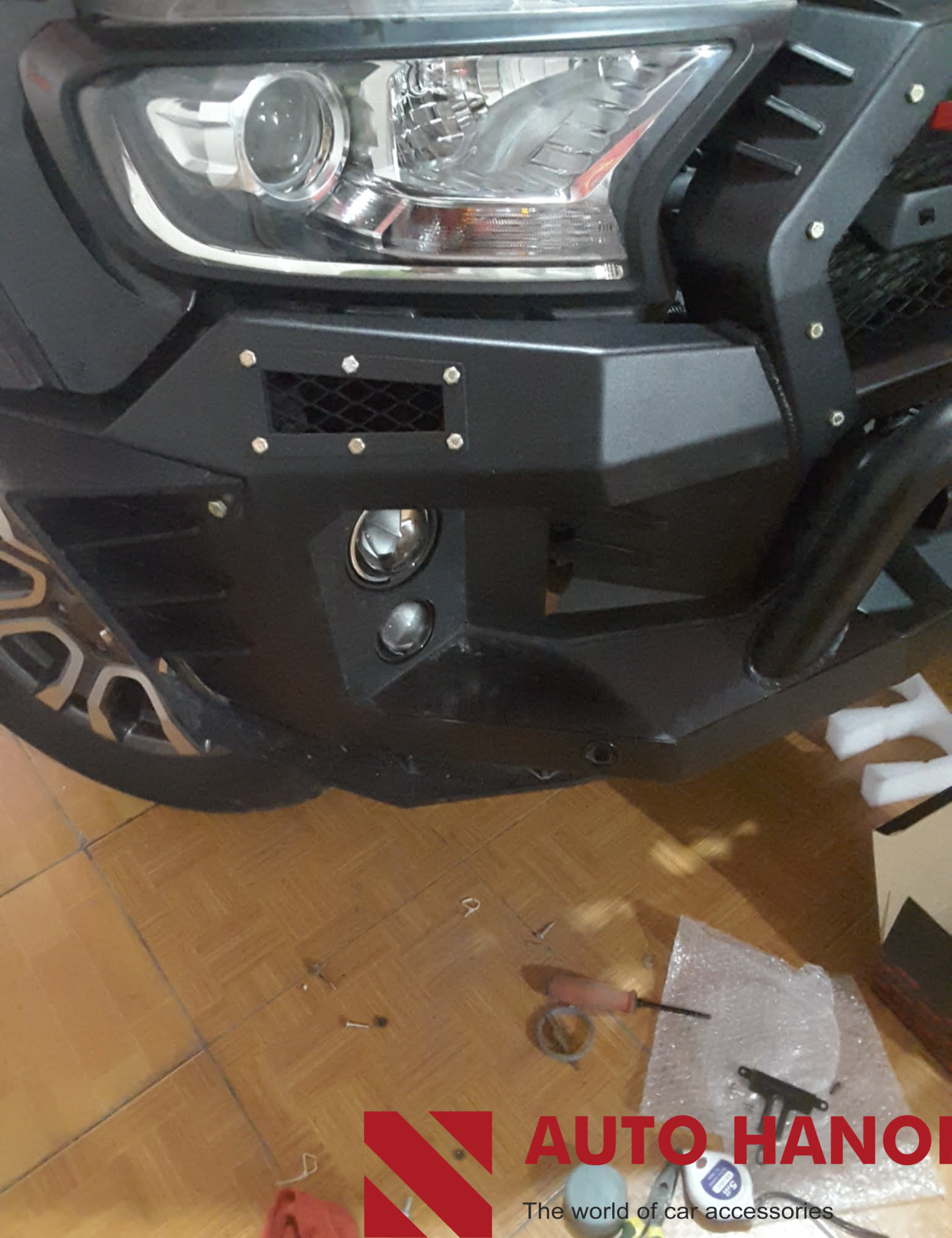 Mẫu Cản Trước Độ Cho Ford Ranger Hãng OPEN N - Ảnh 2