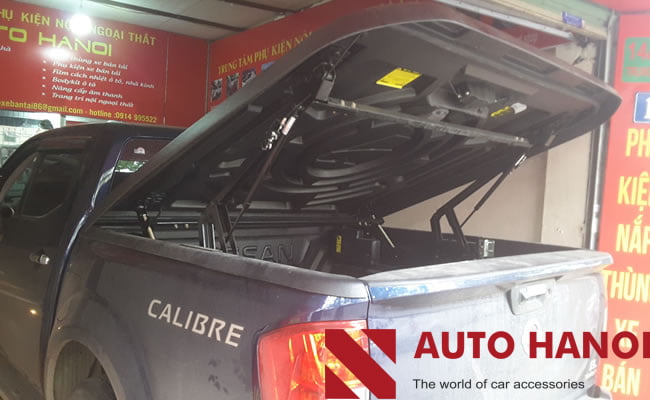 Nắp thùng Nissan Navarra 2015-2019 mở 45 và 90 độ - Ảnh 2