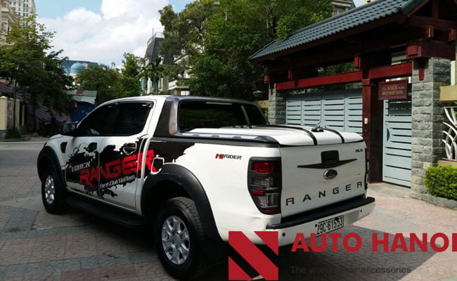 Nắp Thùng Thấp Kiểu Wildtrak Ford Ranger 2012 Đến 2019 - Ảnh 3