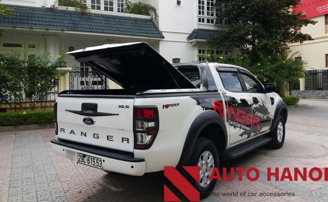 Nắp Thùng Thấp Kiểu Wildtrak Ford Ranger 2012 Đến 2019