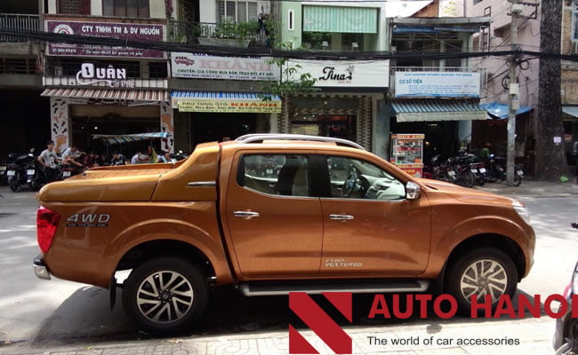 Nắp thùng thấp Nissan Navara kiểu fullbox 762 năm 2015 đến 2019 - Ảnh 2