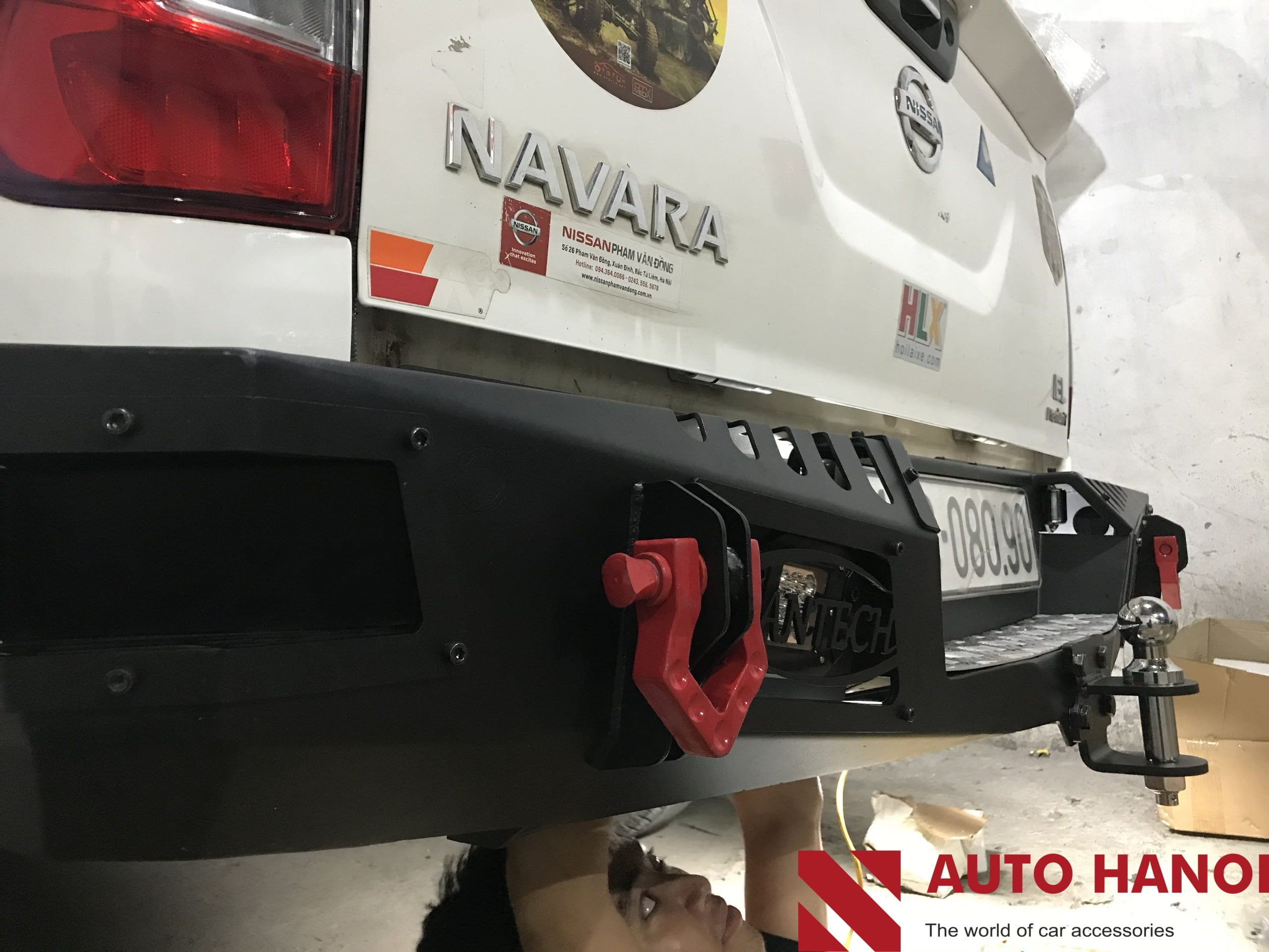 Cản Sau Cantech Mẫu 05 Dành Cho Ford Ranger, Hilux, Nissan Navara , ... Từ 2015 Đến Nay - Ảnh 2