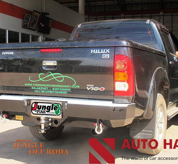 Mẫu cản sau Jungle lắp xe Toyota Hilux  2015 đến nay