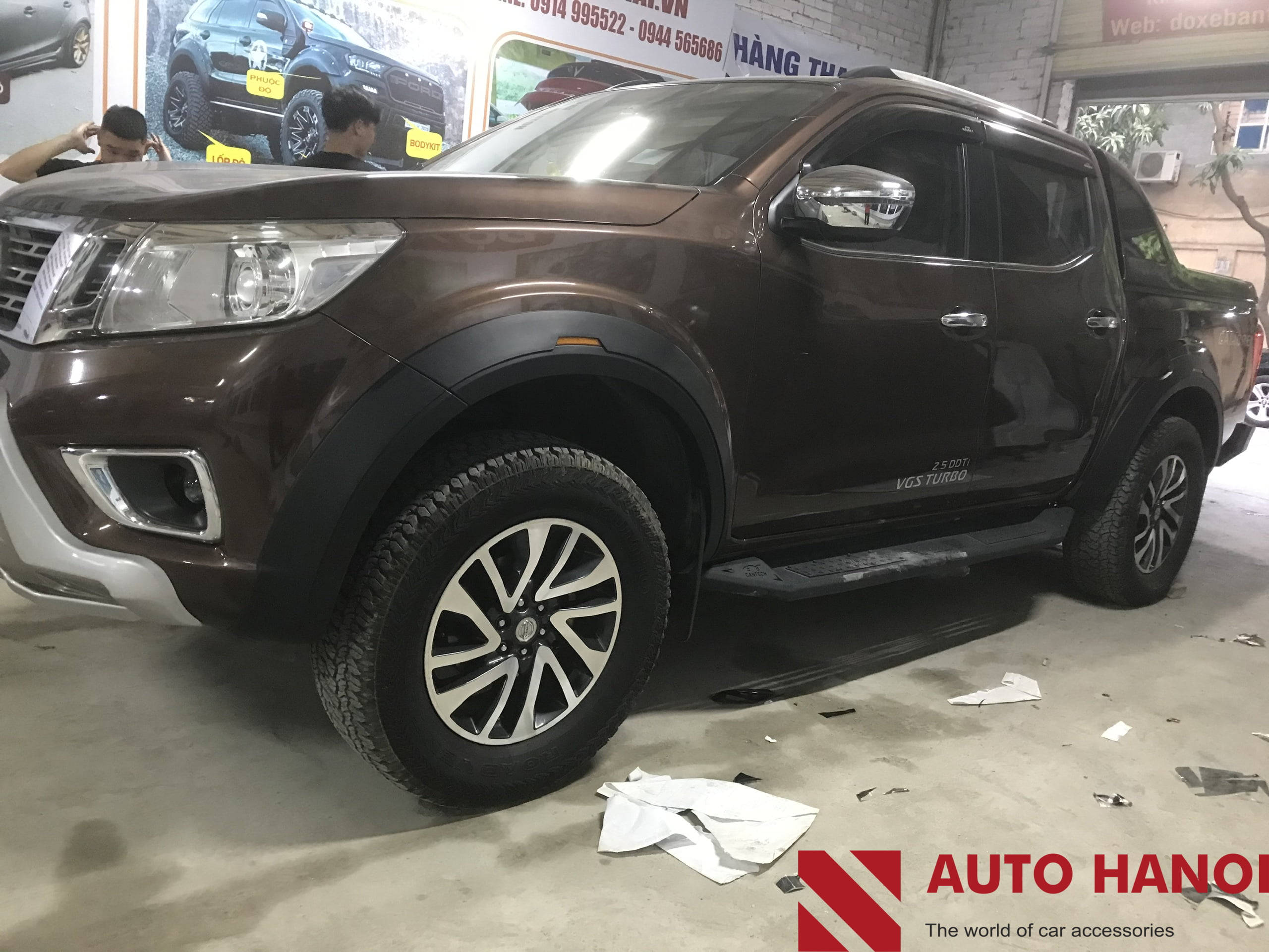 Cua Lốp Có Phản Quang - Ốp Vè Cho Navara 2015-2021 - Ảnh 3