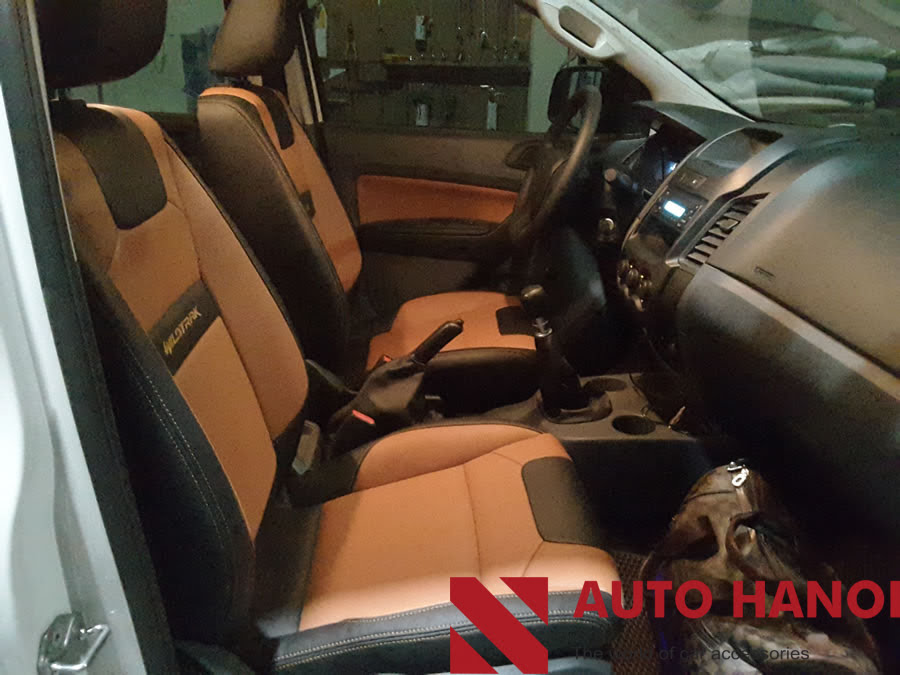 Ghế Da Công Nghiệp Loại 1 Lắp Xe Ranger loại vân to