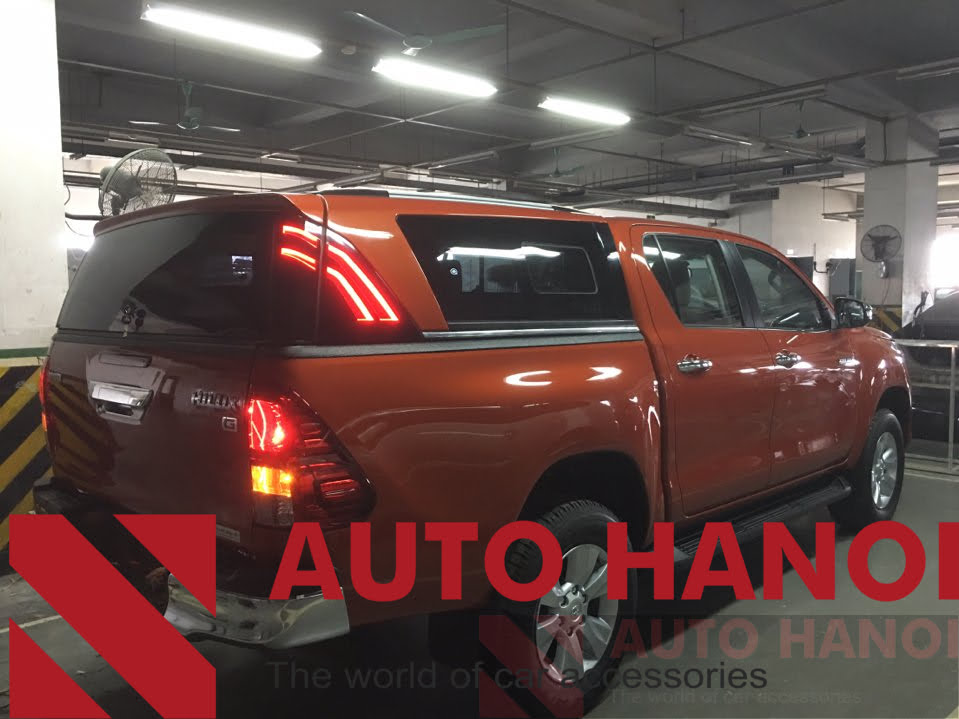Nắp thùng Toyota Hilux 2015-2019 Sammit Thái Lan - Ảnh 2
